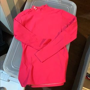 Under armour cold gear - hot pink, women’s size M